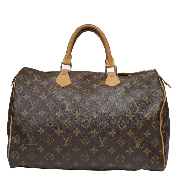 Louis Vuitton LV Monogram Speedy 35 Vintage - Picture 5 of 11